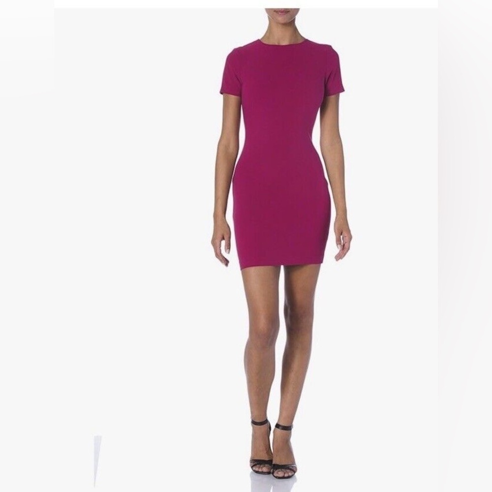 Likely Mini Dress Manhattan Rose Pink Tshirt Stretch Bodycon Size 4 fits…​